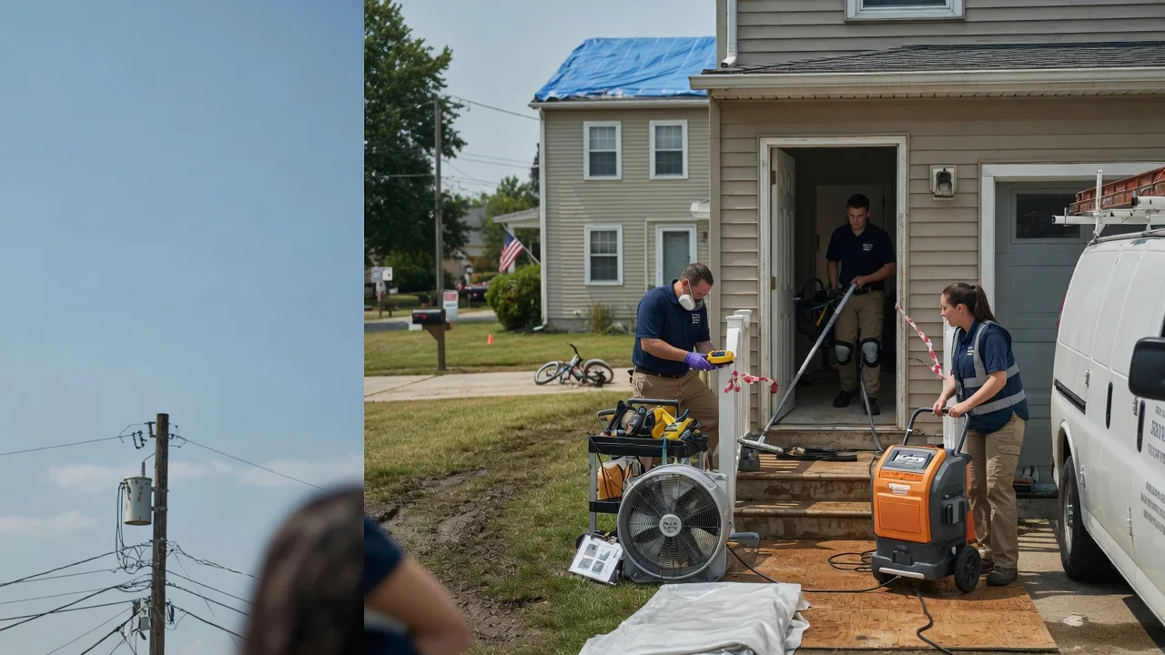 Water Damage Repair in Continental, OH near me